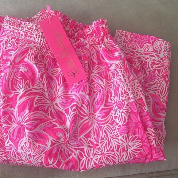Lilly Pulitzer Winifred Top - Pinata Pink New Blooms on the Bloc - Size XL - NWT - Picture 5 of 7
